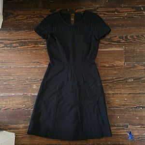 Black j crew dress - size 0